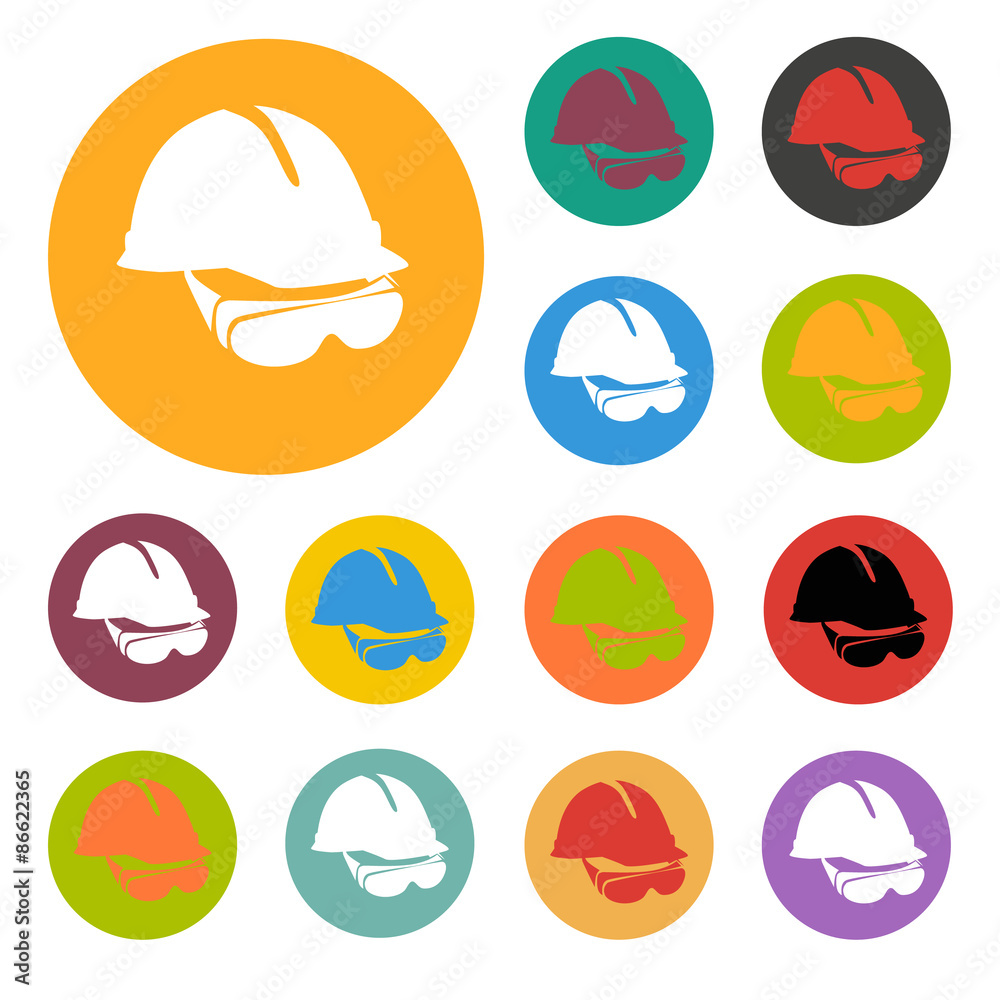 Construction clothes icon Construction clothes icon