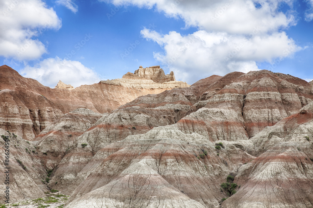 Fototapeta premium Hills In South Dakota Badlands