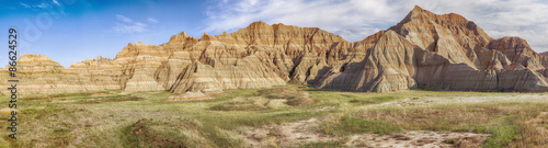 South Dakota Badlands Panorama photo