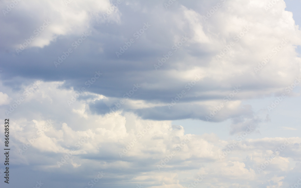 gray big cloud in blue sky before raining in the morning gray big cloud in blue sky before raining in the morning