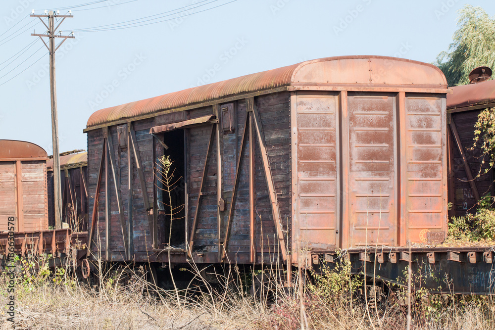 Obraz premium old wagon