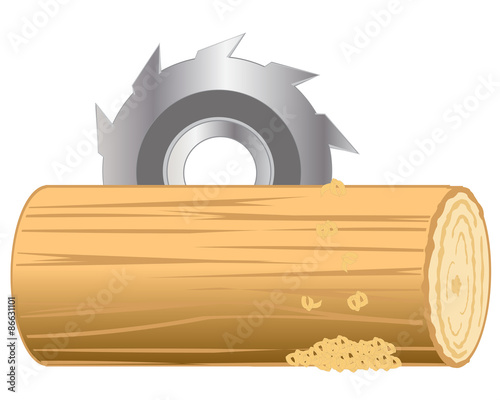 Processing log