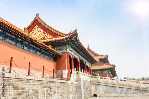 forbidden city in beijing China