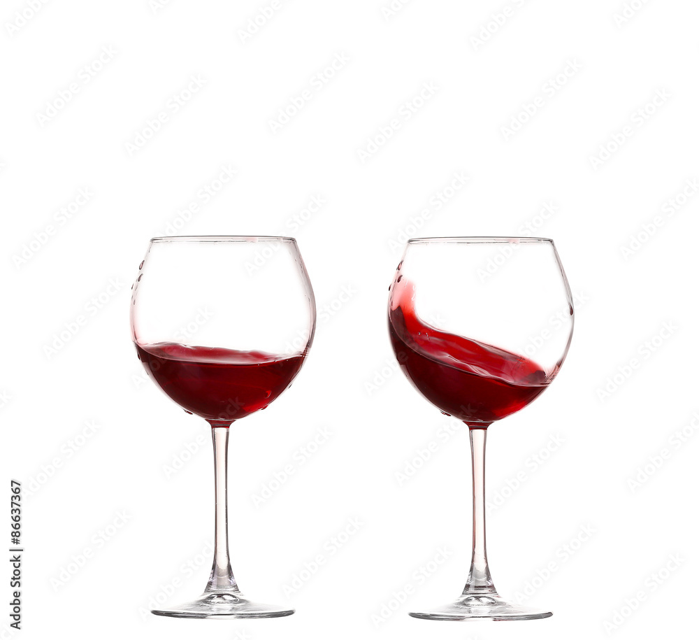 collage Wine collection - Splashing red wine in a glass. Isolated on white background collage Wine collection - Splashing red wine in a glass. Isolated on white background