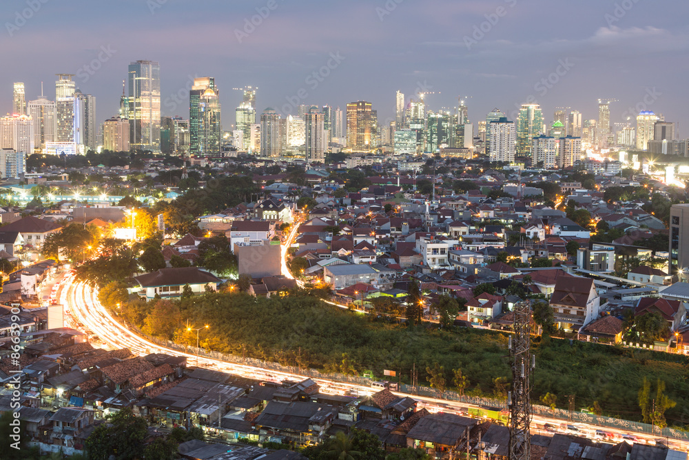 Jakarta cityscape