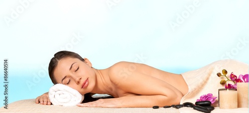 Spa, woman, relaxing.