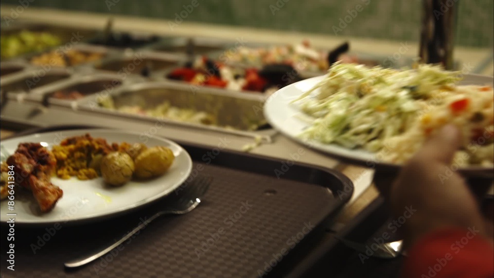 People Put Food on the Plates People Put Food on the Plates