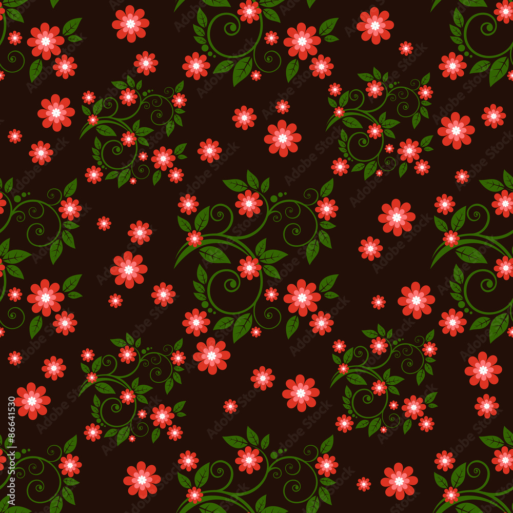 floral seamless pattern floral seamless pattern