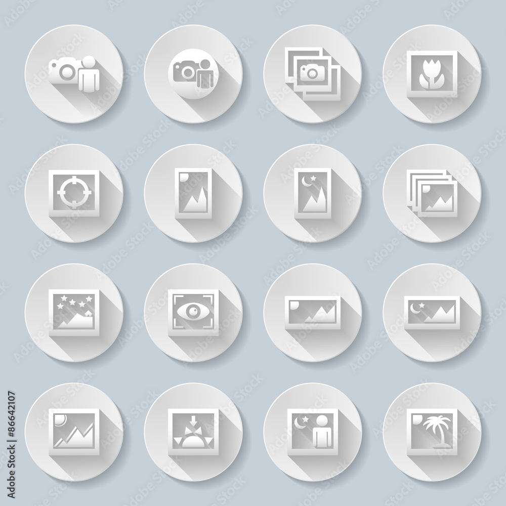 Travel Landscapes Icons Travel Landscapes Icons