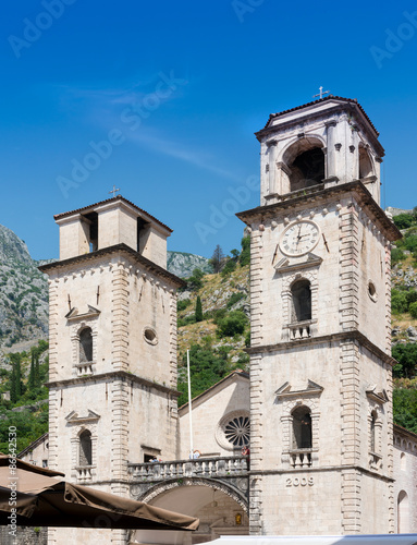 Cathedral of Saint Tryphon, Old Town Kotor, Montenegro  photo