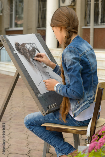 Young artist