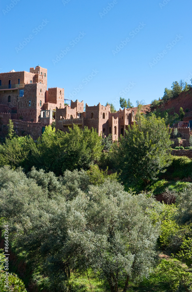 Morocco, Atlante mountains, an old village in the Ourika valley
