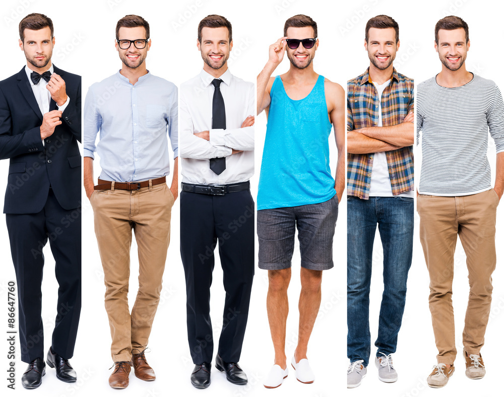 Looking perfect in any style. Looking perfect in any style.