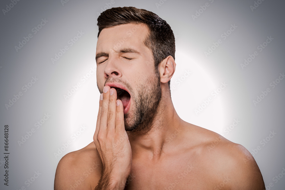 Obraz premium Feeling son bored. 