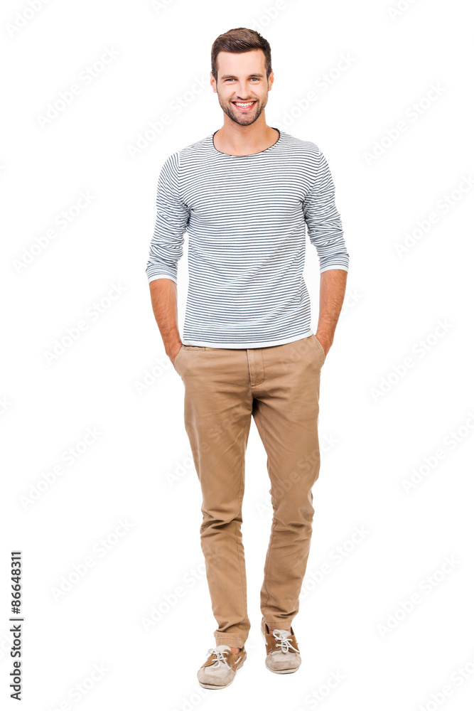 Fototapeta premium Pewny i stylowy.
