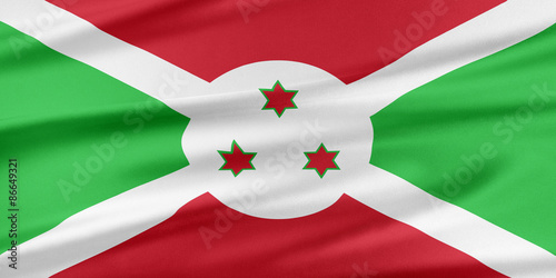 Burundi Flag.