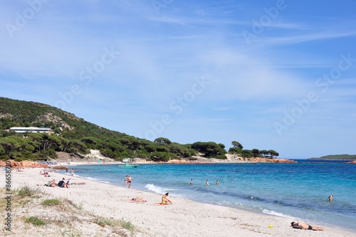 plage de corse du sud