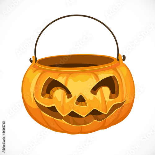 Jack O' Lantern bag for candy on Halloween