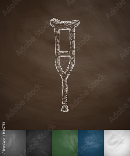 crutch icon