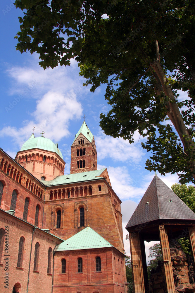 Obraz premium Germania,Speyer,la cattedrale.