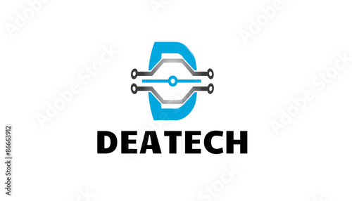 Deatech Logo Template
