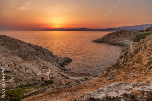 Sunrise at Ile Rousse in Corsica