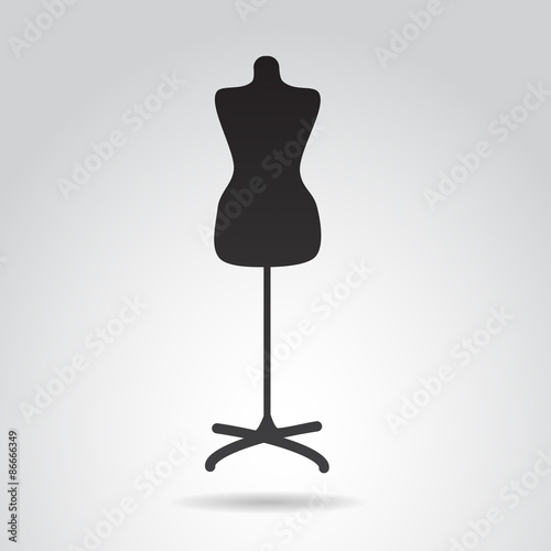 Manequin icon. Vector art.