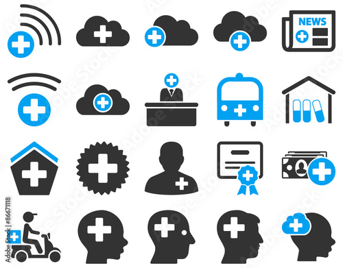 Medical icon set