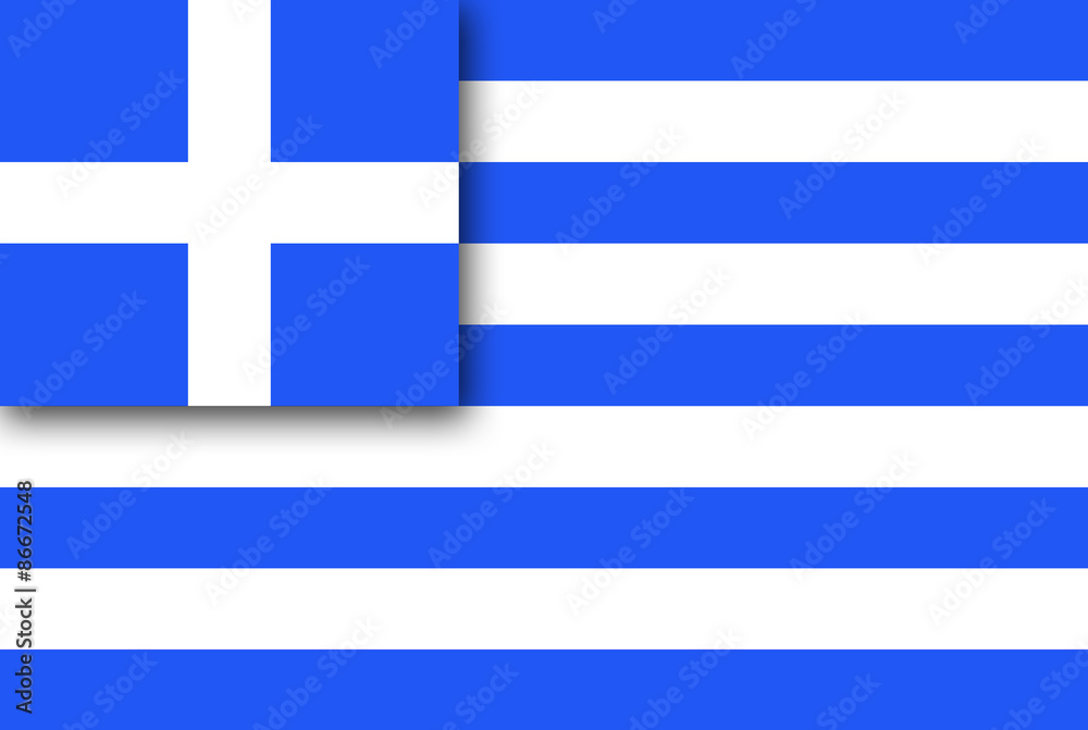 Obraz premium Flagge - Griechenland