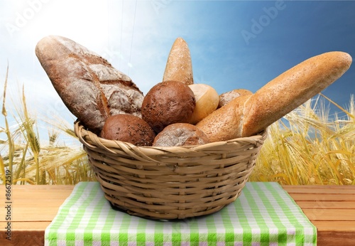 Bread, Bakery, Loaf of Bread.