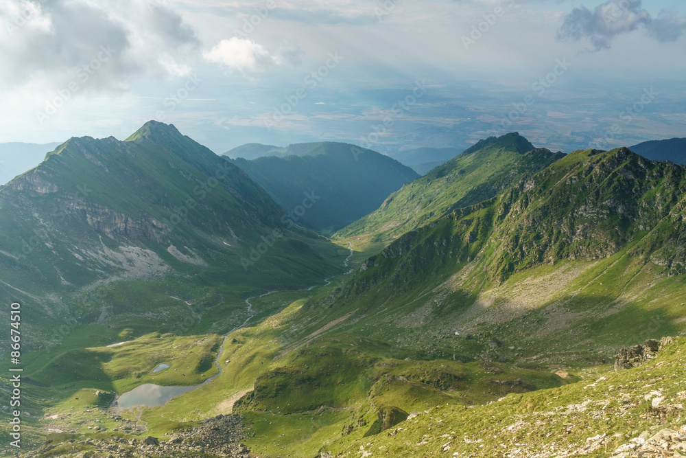 Naklejka premium światło i cienie