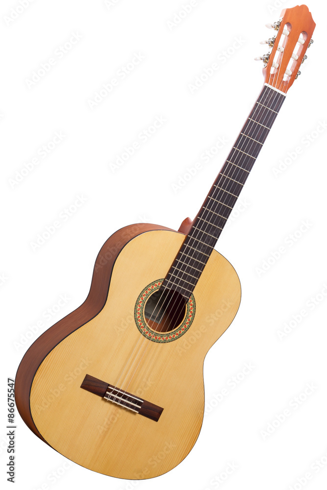 Obraz premium Classical six-string guitar