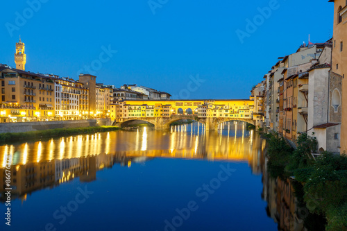 Florence. Ponte Vecchio. © pillerss