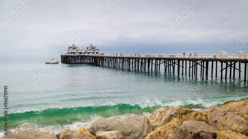 Breakfast on Malibu Pier today © brettdurrant
