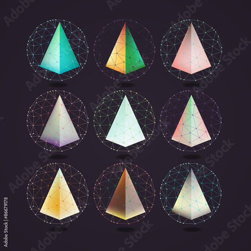 Polygonal triangles