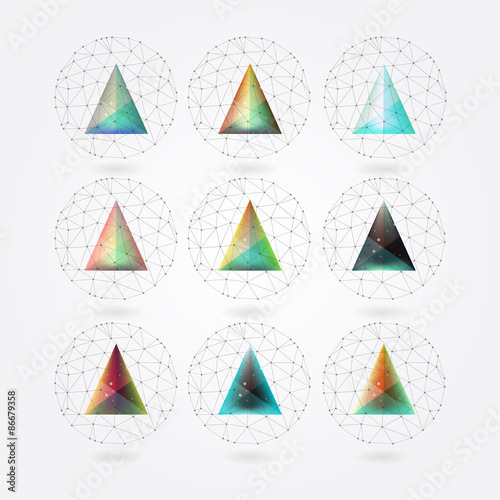 Polygonal triangles