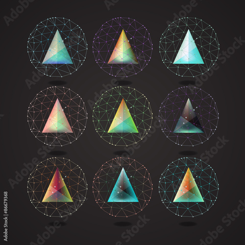 Polygonal triangles