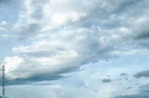 Fototapeta Naklejka Na Ścianę i Meble -  light blue sky and cloud