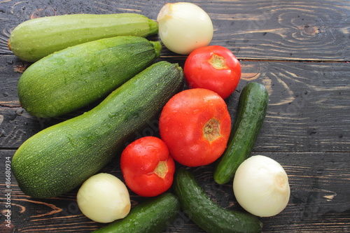 Vitamins in fresh vegetables