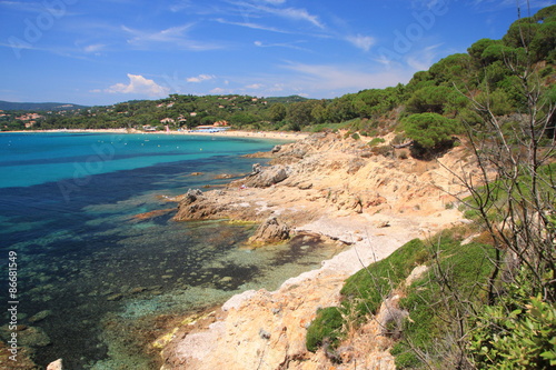 Plage du Gigaro - Cap Lardier