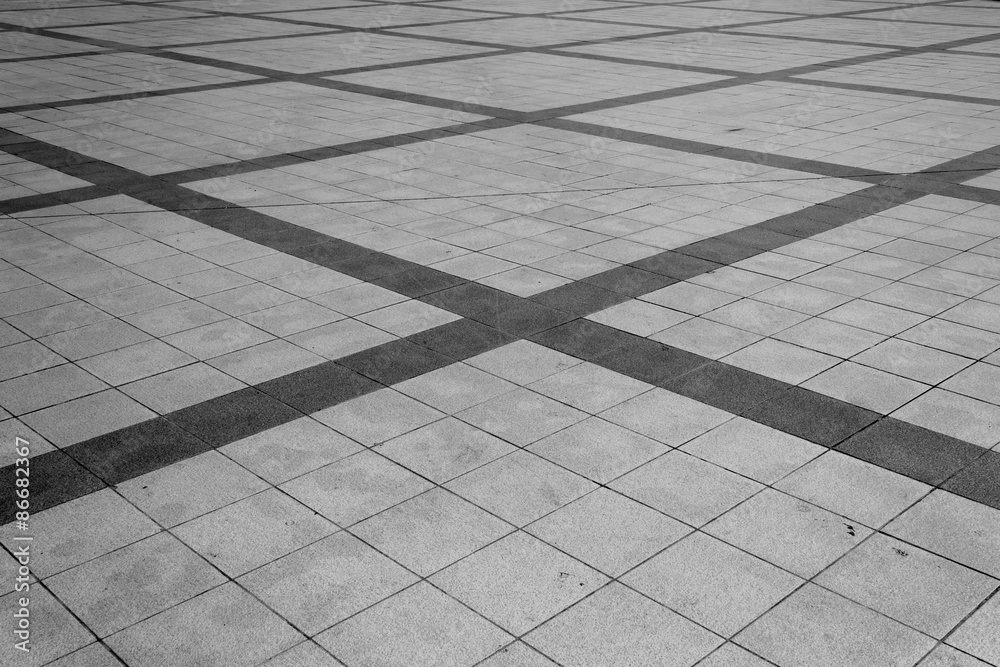 Fototapeta premium Checkered background (flooring tiles)