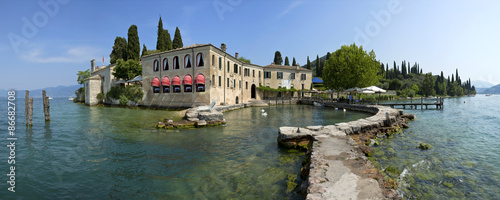 Punta San Vigilio, Garda lake, Italy.