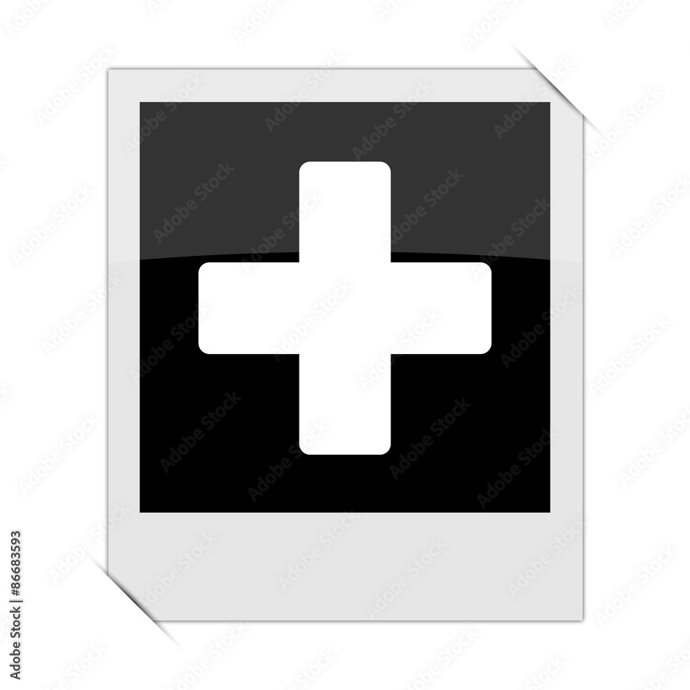 Obraz premium Medical cross icon