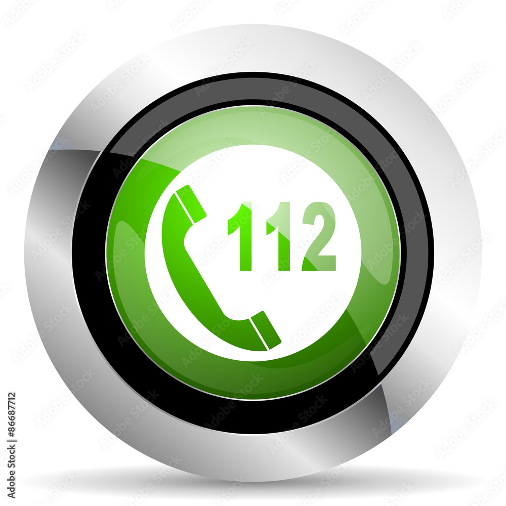 emergency call icon, green button, 112 call sign emergency call icon, green button, 112 call sign