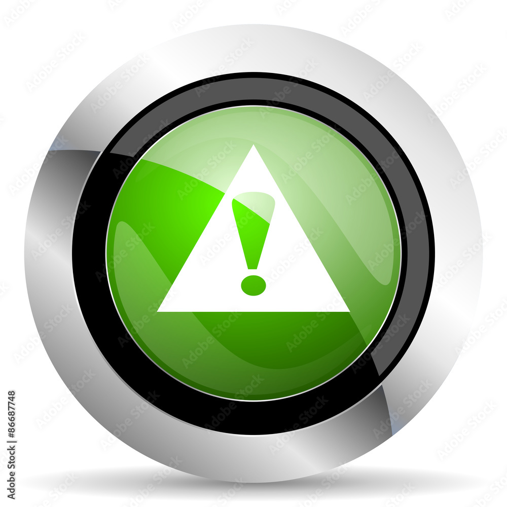 exclamation sign icon, green button, warning sign, alert symbol exclamation sign icon, green button, warning sign, alert symbol