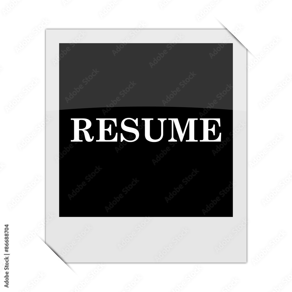 Resume icon