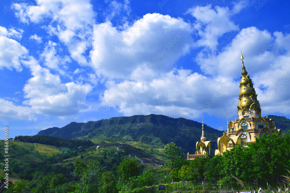 Phasornkaew Temple, Khao Kho District, Petchabun Province, Thailand