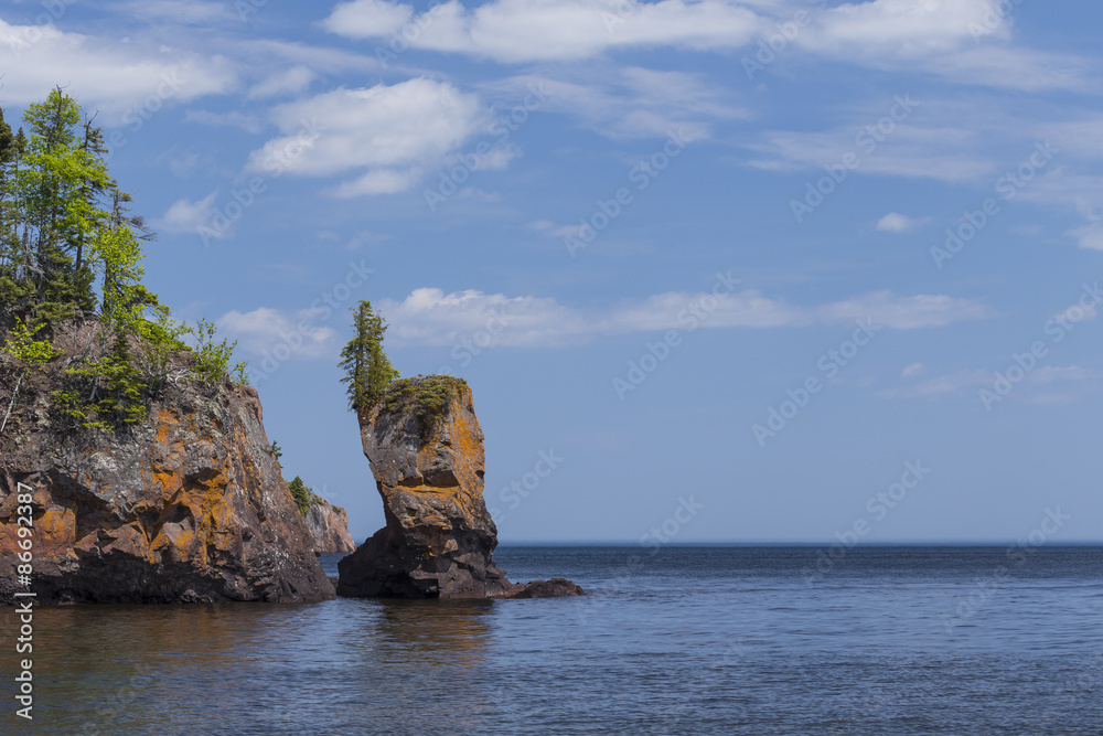 Lake Superior Rock Formation