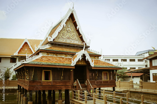 Wat Mahathat Yasothon June 2 2015:"Places of worship and temple art of Thailand" Yasothon,Thailand