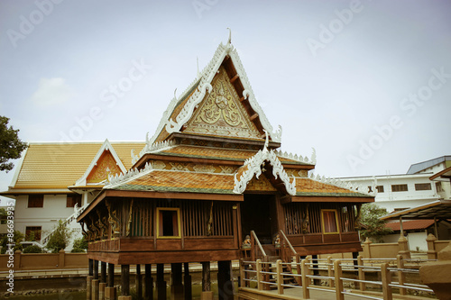 Wat Mahathat Yasothon June 2 2015:"Places of worship and temple art of Thailand" Yasothon,Thailand © fordzolo